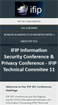 Mobile Screenshot of ifipsec.org